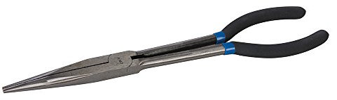 Silverline 993033 Extra lange Elektronik-Spitzzange Gerade