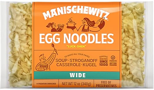 Manischewitz Wide Noodles, 12 oz