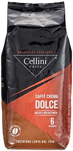 Cellini Caffè Crema Dolce Ganze Bohne, 1000 g, 1er Pack (1 x 1 kg)