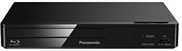 Panasonic Blu-ray-Player DMP-BD84EB, ohne Kodierung, Smart ICOS,-Blu-ray Regionen A, B und C, DVD Regionen 1–8,-YouTube, Netflix etc.,-HDMI-Ausgang,-HDD-Wiedergabe,-mattschwarze Oberfläche