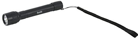 kwb LED Taschenlampe TAC Light, 9 cm, 1 W superhell, SMD-LED, bruchfeste Linse, Handschlaufe, Druckschalter mit Morsefunktion, 3 Stück, 948120