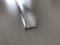Alu-U-Abschlussprofil 16 mm silber 980 mm länge mit Tropfnase für Stegplatten