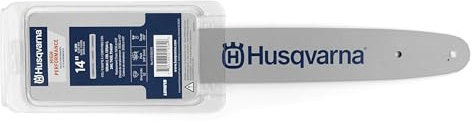 Husqvarna HL280 14 Inch Chainsaw Bar, 3/8 Pitch .050 Gauge, 52 Drive Links, Chainsaw Accessories for Husqvarna 120(MII), 130, 135(MII), 240, T435 and T540XP, Silver