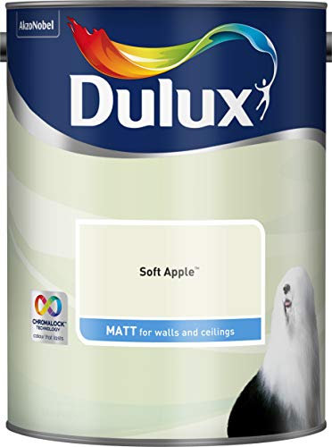 Dulux 500006 DU Matt Paint, 5 L - Soft Apple