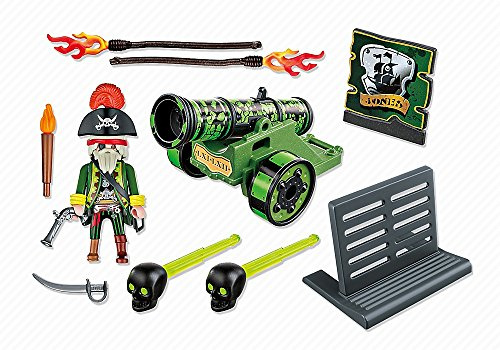 PLAYMOBIL 6162 Grüne AppKanone mit Piratenkapitän
