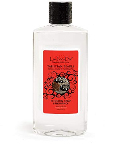 La-Tee-Da Tahitian Pearls Effusion Fragrance Lamp Oil 16 Oz