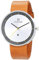 Jacob Jensen Herren Analog Quarz Uhr mit Leder Armband 32271