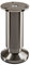 SOTECH Möbelfuß Terra Höhe 120 mm Edelstahloptik gebürstet Tischbein höhenverstellbar bis max. 15 mm, belastbar bis 250 kg