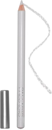 Palladio Wooden Eyeliner Pencil, Thin Pencil Shape, Easy Application, Firm yet Smooth Formula, Perfectly Outlined Eyes, Contour and Line, Long Lasting, Rich Pigment, White
