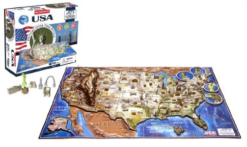 4D Cityscape 40008 USA History 4D Puzzle