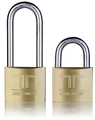 Tesa Assa Abloy CL3040LTKAKN43 Candado De Latón Latonado 30 x 40 mm En Caja Llaves Iguales 43