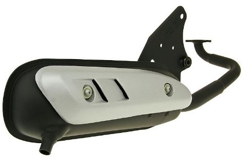 Auspuff 101 für CPI, Keeway, Generic, 1E40QMB, 1PE40QMB m. E-Prüfzeichen