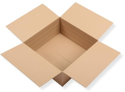 10 St. 12 Zoll LP Versandkartons für 1 bis 40 Vinyl Schallplatten Faltkartons 330x330x150 mm Paket