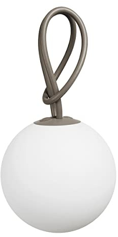 Fatboy® Bolleke | Taupe | Pendelleuchte für Innen & Außen | Kabellos | Wiederaufladbar mit USB