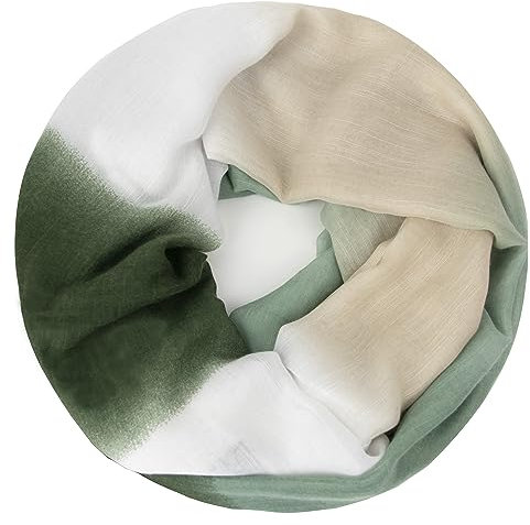 Glamexx24 Damen schal leichter Langschal Loop Schlauchschal Tuch Viele Farben
