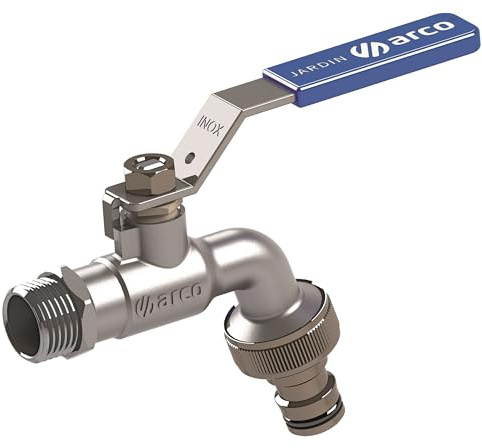 Arco jardin - Grifo esfera boquilla enchufe 1/2x3/4jardin