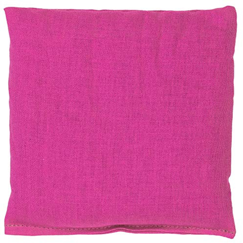 Saquito térmico 12x12cm fucsia | Almohadilla térmica | Cojín de semillas | Semillas de colza