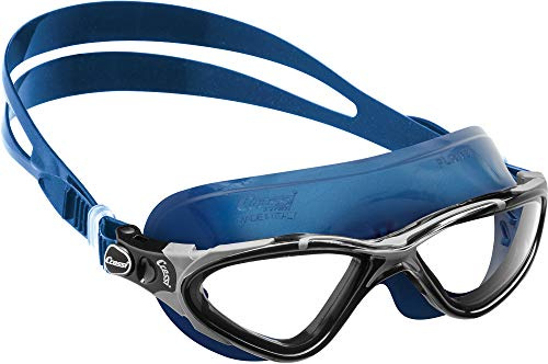Cressi Planet Clear, Helles Glas Schwimmbrille, Blau Nery/Schwarz, Adult Mid, DE2026555