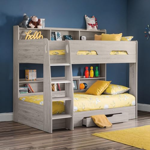 Julian Bowen Orion - Letto singolo in rovere grigio