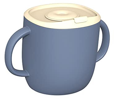 TOYANDONA Strohhalmbecher Aus Silikon Trainingsbecher Für Kleinkinder Strohbecher Für Kleinkinder Schnabeltassen Auslaufsicherer Becher Für Kinder Trinkbecher Milch Kieselgel Trainer Baby