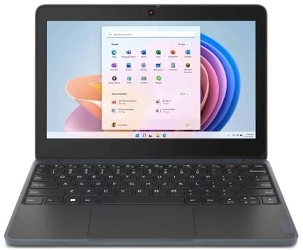 Lenovo 100w Laptop 29.5 cm (11.6) HD Intel® N N100 4 GB LPDDR5-SDRAM 128 GB SSD Wi-Fi 6 (802.11ax) Windows 11 Pro Grey