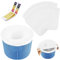 Pool Skimmer Socks, 32Pcs Reusable Ultra Fine Mesh Pool Filter Saver Socks, Pool Skimmer Basket Bag Pool Filter Net to Protect Swimming Pool Filter for In-Ground and Above Ground Pools