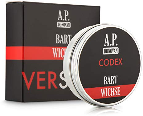 A.P. Donovan - Bartwachs ︎ Haarwachs ︎ 100ml ︎ Geschenk für Männer ︎ CODEX Bartpflege-Serie