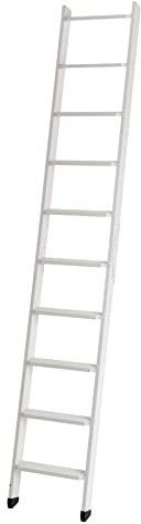 MEZZANINE LADDER WHITE BY DOLLE (10 TREAD - 237CM)