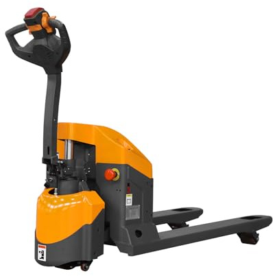 Apollo Full Electric Pallet Truck Heavy Duty Mini Truck Walkie Pallet Jack for Narrow Scene 3300lbs Capacity 48 x 27 Fork
