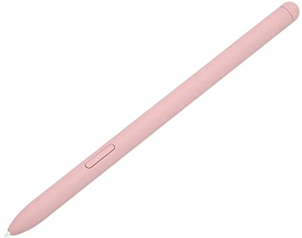 Lápiz Capacitivo para Tab S6 Lite, Lápiz Capacitivo Electrónico, Lápiz Inteligente de Plástico Duradero de Tamaño Preciso Altamente Sensible con 5 Puntas de Repuesto para Tableta (Rosa)