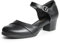 DREAM PAIRS Women's Dress Shoes Mary Janes Comfortable Low Block Heels Pumps Round Closed Toe Chunky Ankle Strap Shoes for Work Flight,Size 7,Black,SDPU2412W
