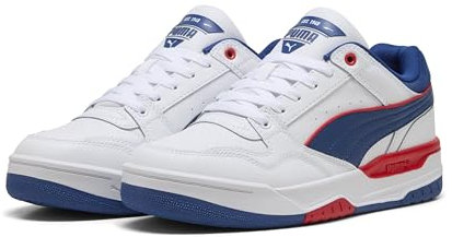 PUMA Unisex Rebound Retro Sneaker, for All TIME RED-Clyde ROYAL White, 43 EU
