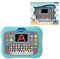 Lexibook, JCPAD007i1 Lerntablett, zweisprachig Französisch/Englisch, sprechendes Tablet mit Display zum Lernen des Alphabets, Zahlen und Tiere, Klavier- und Quiz-Modi, interaktiv, blau