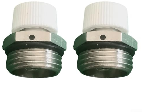 Válvula de radiador, purgador automático de calentador para sistemas de calefacción, válvula de purga de drenaje de ventilación de aire de latón para calefacción central de fontanería (cobre 3/8)