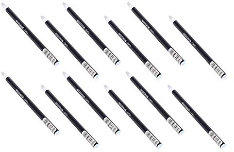 Haofy HighlightArt 12 St Pappersförpackat Suddgummi Highlight Soft Cable Design Sketching Art Supply, Lämplig för Konststudenter och Målarälskare