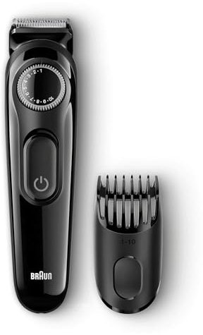 Braun BT3020 Regolabarba, Regolatore per Barba e Capelli, Nero