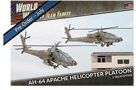 Team Yankee Battlefront World War III American AH-64 Apache Helicopter Platoon