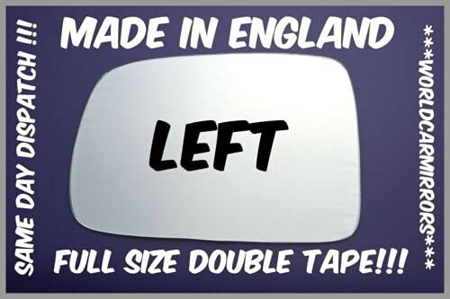 fits HONDA HRV CRV 1997-2006 DOOR WING MIRROR GLASS CONVEX LEFT SIDE