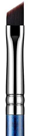 EIGSHOW Pennello per eyeliner ad angolo fine Pro Precision Eye Liner Pennello da trucco Ultra sottile inclinato angolo piatto Qualità premium Cruelty free (blu)