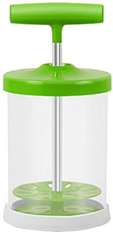 Manual Whipping Cream Dispenser Handheld DIY Whipped Cream Dispenser Professional Cream Whipper Maker for Shop Kitchen Salad Dressings Frothy Drinks Milk Frother Foam Maker