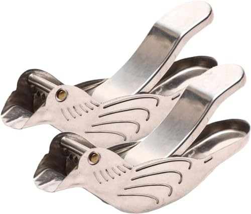 Zitronenpresse in Vogelform, Edelstahl, manuelle und tragbare Zitronen- und Limettenpresse, Küche, Obstwerkzeuge, 2 Stück