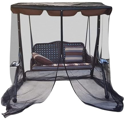 Filet de terrasse, filet de chaise balançoire d'extérieur pour terrasse, clôture légère, protection UV pour garage, appartement, camping, devant cour