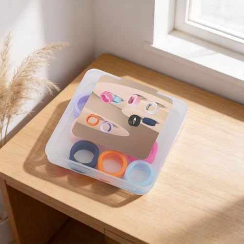 Smart Ring Case, 8 coperture protettive in silicone per RingConn Gen 2/2 Air, robuste, antigraffio, indossabili, per il fitness (S)