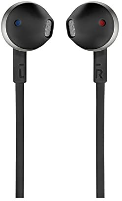 JBL T205 - Auriculares (Alámbrico, Dentro de oído, Binaural, Intraaural, 20-20000 Hz, Negro)