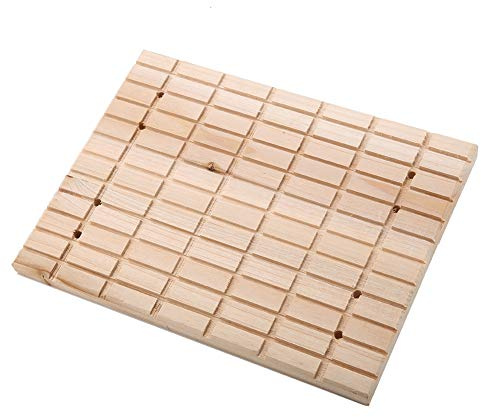 Mrisata Planche à Gratter pour Lapin, Planche à Gratter en Bois pour Hamster de Compagnie, Jouet de Jeu pour Lapin, Planche à Gratter en Bois pour Lapin, Plate-Forme pour Petits Animaux,
