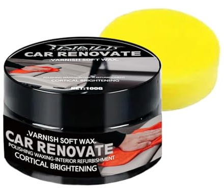 Cera Lucidante Per Cruscotti - Cera Lucidante Per Cruscotti A Lunga Durata, Kit Lucidante Per Interni Auto | Kit Lucidante Per Seggiolini Auto L Liquido Per Ripristino Agente Di Rivestimento, Restaura