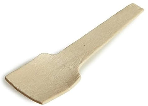 We Can Source It Ltd – Wooden Ice Cream Spoons Spades – Disposable Birch Wood Dessert Spoons with Smooth Finish – Ice Cream, Tasting & Parties – Safe, Durable & Splinter-Free Cutlery - Pack of 1000
