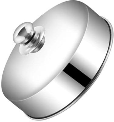 GLEAVI Tapas Para Vaporera Protectoras De Acero Inoxidable Tapa En Forma De Cúpula Para Cocinar Al Vapor Filetes Utensilio De Cocina Para Vaporera Acero Inoxidable