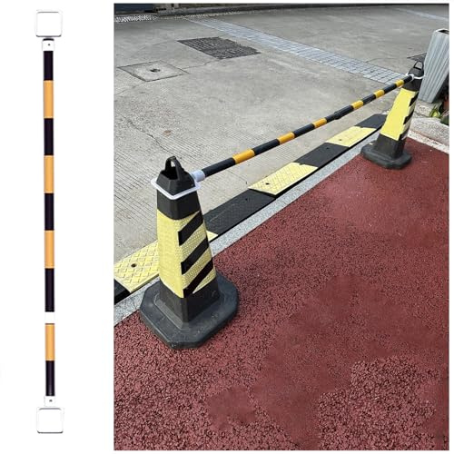 WEKONUMEX Conos de tráfico retráctiles, Cono de tráfico retráctil Reflectante for señalización de Peligro, Multicolor, de 1,2 a 2 m