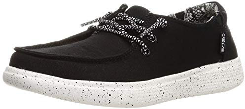 Skechers Damen Bobs Skipper Tide Pool Sneaker, Schwarz, 41 EU
